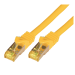 M-Cab 20m Cat7 networking cable Yellow S/FTP (S-STP)
