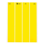 Brady 029794 Yellow Self-adhesive printer label