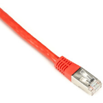 Black Box 15ft, Cat6 networking cable Red 177.2" (4.5 m) S/FTP (S-STP)