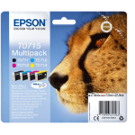 Epson C13T07154022/T0715 Ink cartridge multi pack Bk,C,M,Y Blister Blister Radio Frequency 7,4ml+3x5,5ml Pack=4 for Epson Stylus BX 310/600/D 120/D 78/S 20
