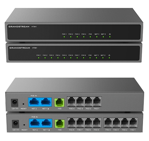 HT841 GRANDSTREAM NETWORKS SIP-ATA HandyTone HT841 1x FXS-Port und 4x FXO-Ports