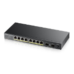 Zyxel GS1100-10HP v2 Unmanaged Gigabit Ethernet (10/100/1000) Power over Ethernet (PoE) Black