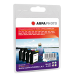 AgfaPhoto APB1000SETD ink cartridge Black, Cyan, Magenta, Yellow 4 pc(s)