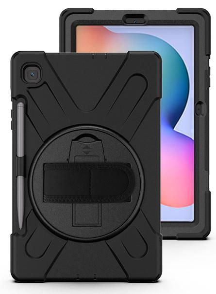 Estuff Black Austin Defender Case For Samsung Galaxy Tab S6 Lite 2022/2020