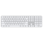 Apple Magic keyboard Universal USB + Bluetooth QWERTY US English Aluminium, White