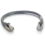 C2G 10ft. Cat6a RJ-45 networking cable Gray 119.7" (3.04 m) S/FTP (S-STP)