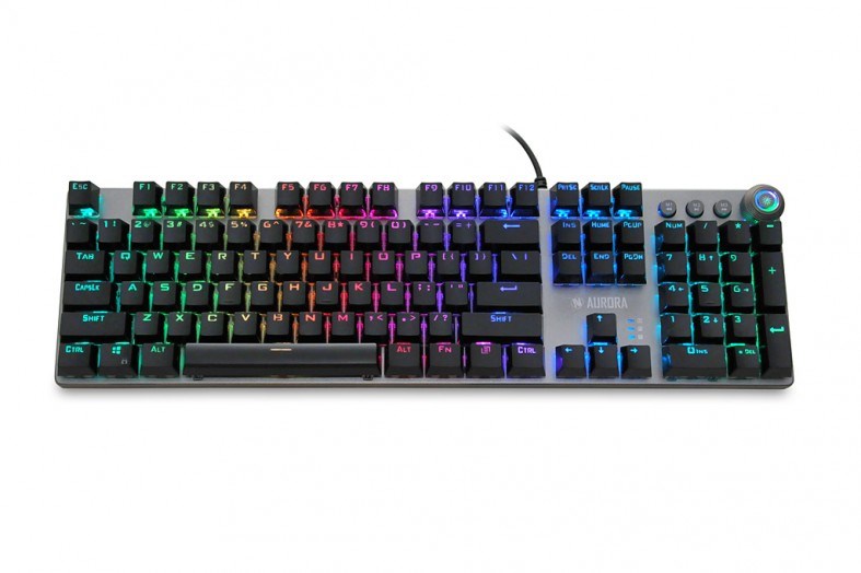 IBO x Aurora K-4 keyboard USB QWERTY Black