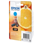 Epson Oranges Singlepack Cyan 33 Claria Premium Ink