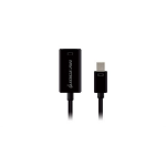 iogear GMDPHD4KA video cable adapter 3.5" (0.0890 m) Mini DisplayPort HDMI Type A (Standard) Black