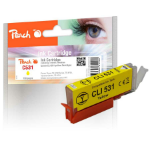 Peach PI100-502 inktcartridge 1 stuk(s) Compatibel Normaal rendement Geel