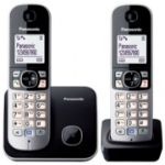 Panasonic KX-TG6812GB telephone DECT telephone Caller ID Black