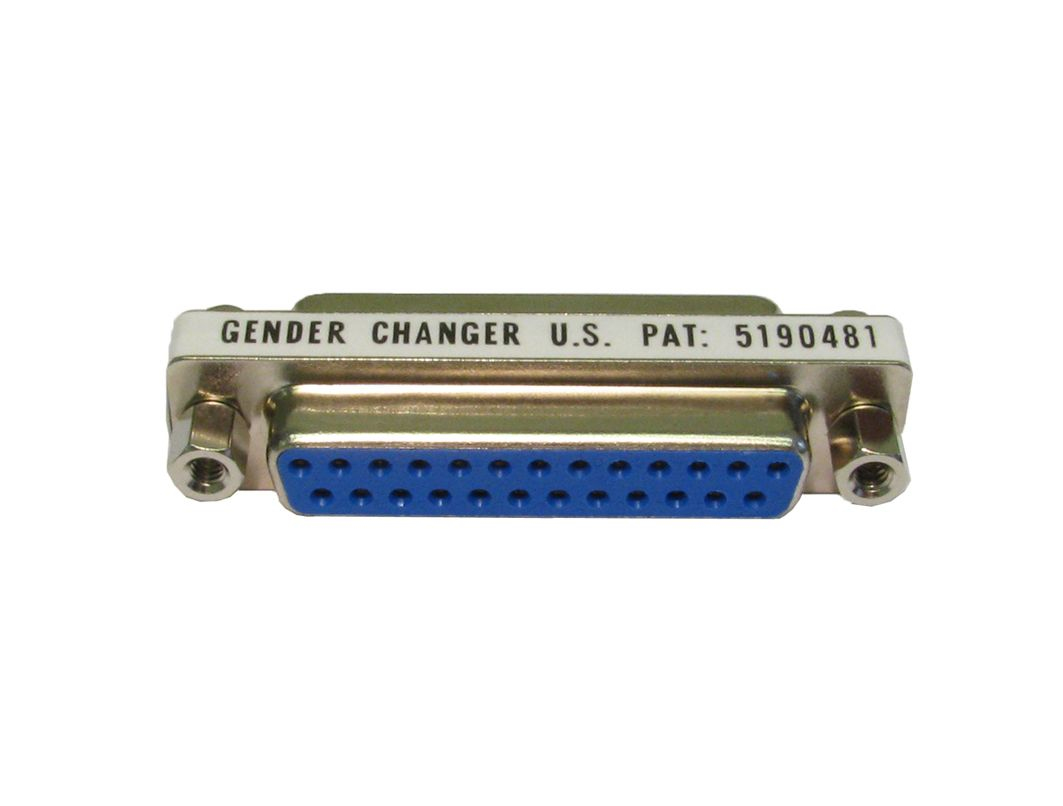 Cables Direct Women's Ad-105 Cable Gender Changer D25 Stainless Steel