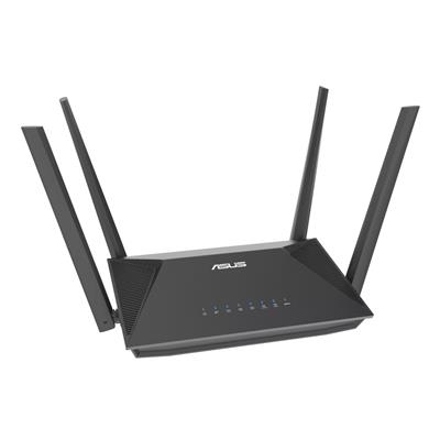 Photos - Wi-Fi Asus  AX1800 Dual Band  6 Extendable Router, Instant Gua 90I (RT-AX52)