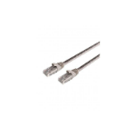 Mercodan UltraFlex Patchkabel KAT6 UTP, 15m, Grå, LSZH Halogenfri, AWG26, kobber, FLUKE testet networking cable Grey Cat6 U/UTP (UTP) Round