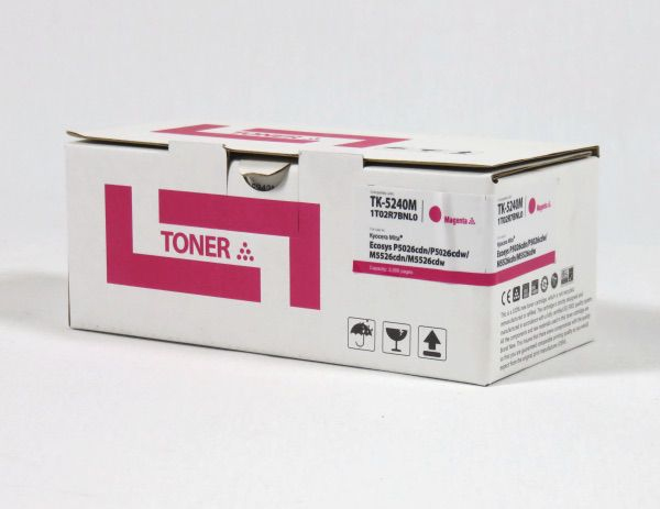 Data Direct Kyocera P5026 M5526 Toner Magenta Compatible TK5240M