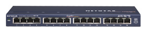 Netgear ProSafe Desktop Switch Unmanaged network switch Blue