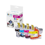 G&G 20553 inktcartridge 4 stuk(s) Compatibel Zwart, Cyaan, Magenta, Geel