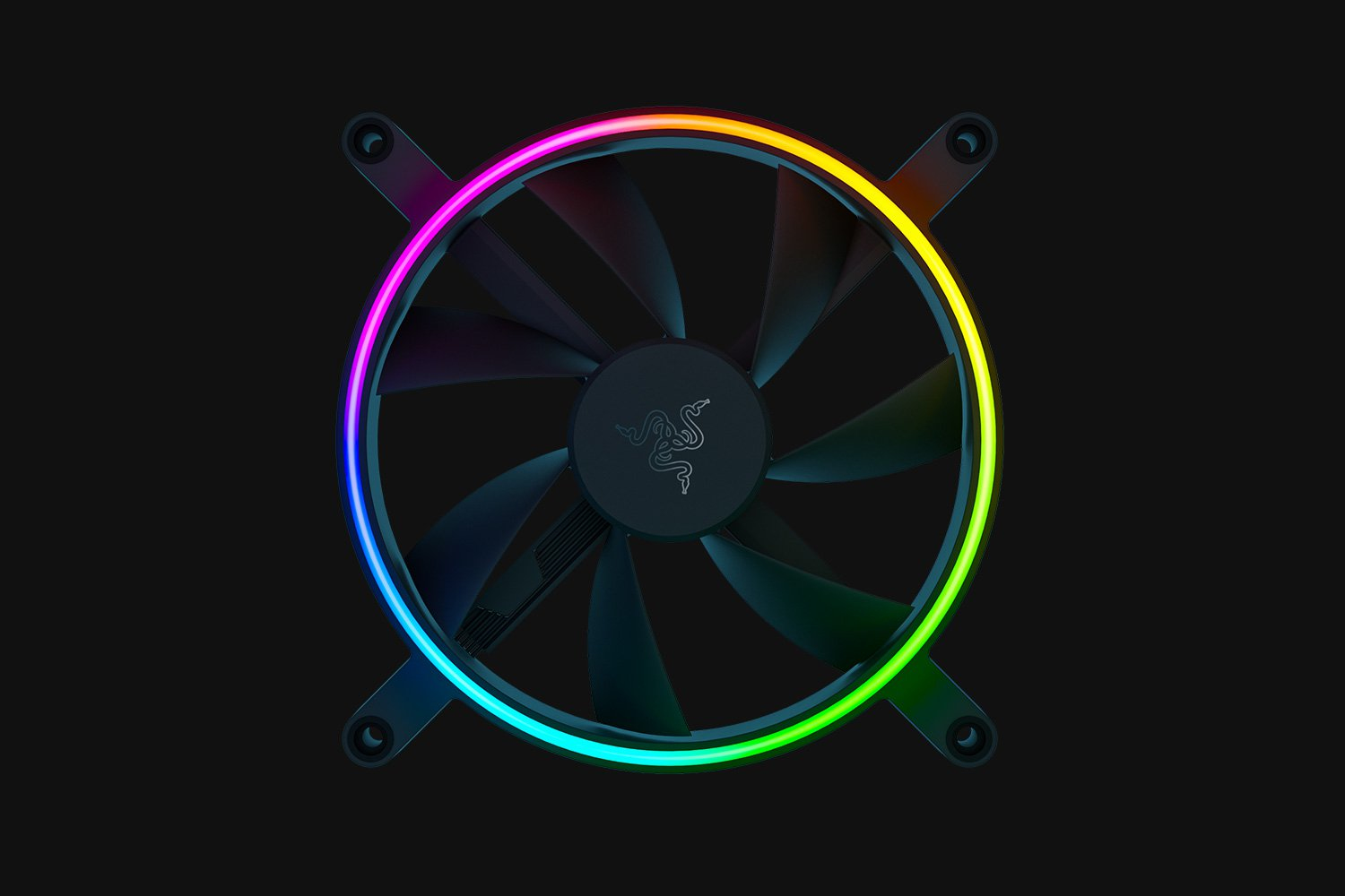 Image of Razer Kunai Chroma Computer case Fan 14 cm Black 1 pc(s)