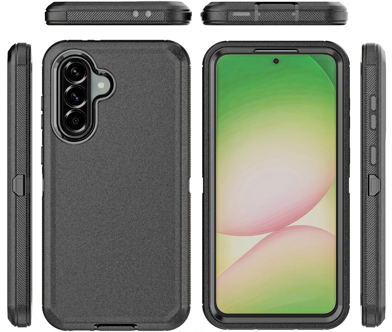 Techair TAPGR042 The Samsung A17 Rugged Case offers a perfect fit, easy access, and ultimate protection—complete with an inbuilt screen protector to keep scratches at bay. Tough, stylish, and built to last!