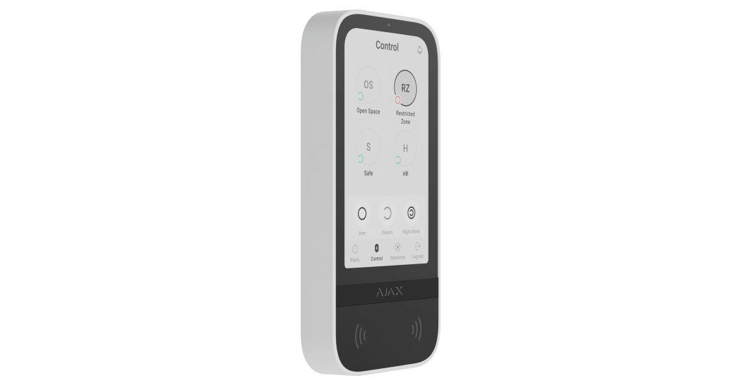 KeyPad TouchScreen (8EU) ASP  - White thumbnail
