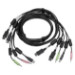 Vertiv Avocent CBL0124 KVM cable Black 70.9" (1.8 m)