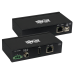 Tripp Lite B203-101-IND-ER 1-Port Industrial USB over Cat6 Extender, ESD Protection, PoC - USB 2.0, Mountable, 330 ft., TAA