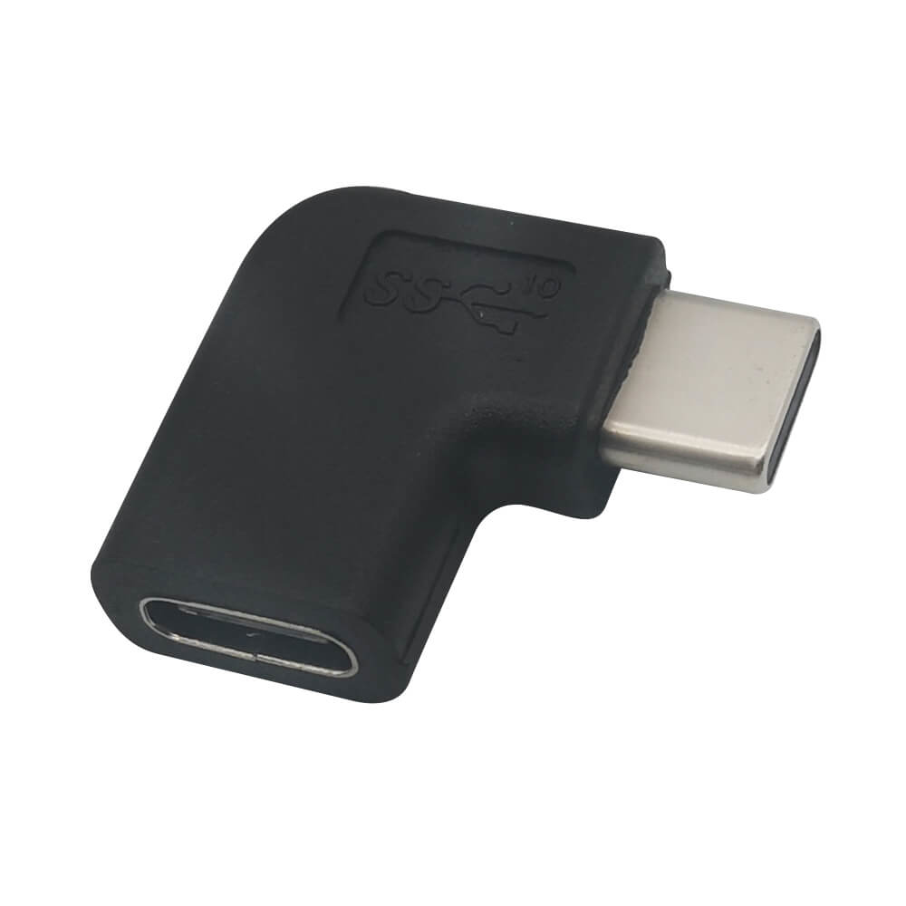 Videk USB 3.2 Gen 1 Type-C Plug to Left Angled Type-C Socket