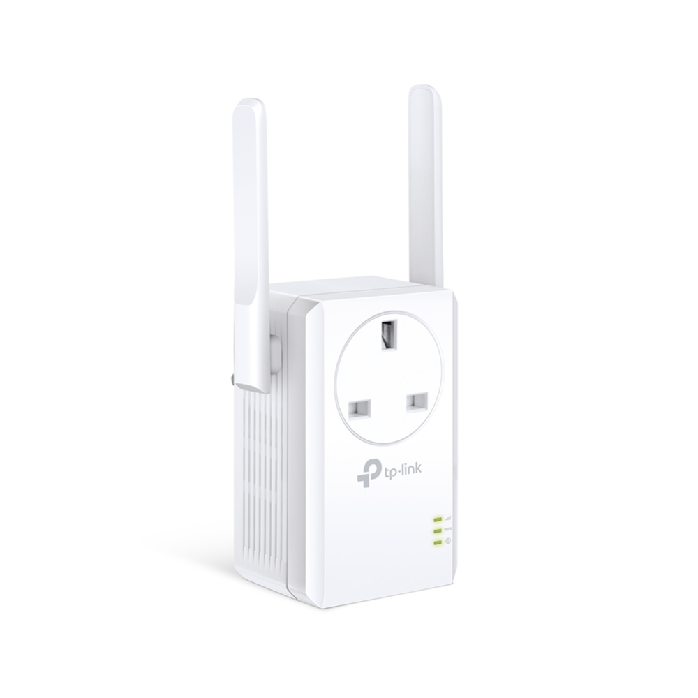 TPLINK 300Mbps WiFi Range Extender with AC Passthrough, 112 in