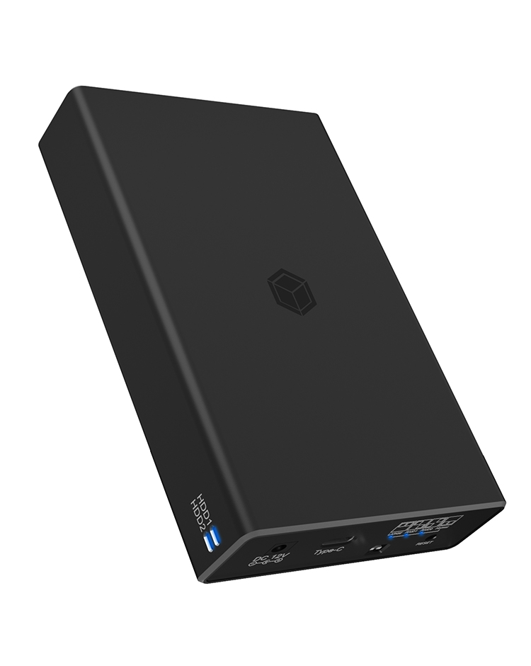 ICY BOX RAID enclosure for 2x HDD/SSD USB 3.2 Gen 2 Type-CÂ® / Type-A interface