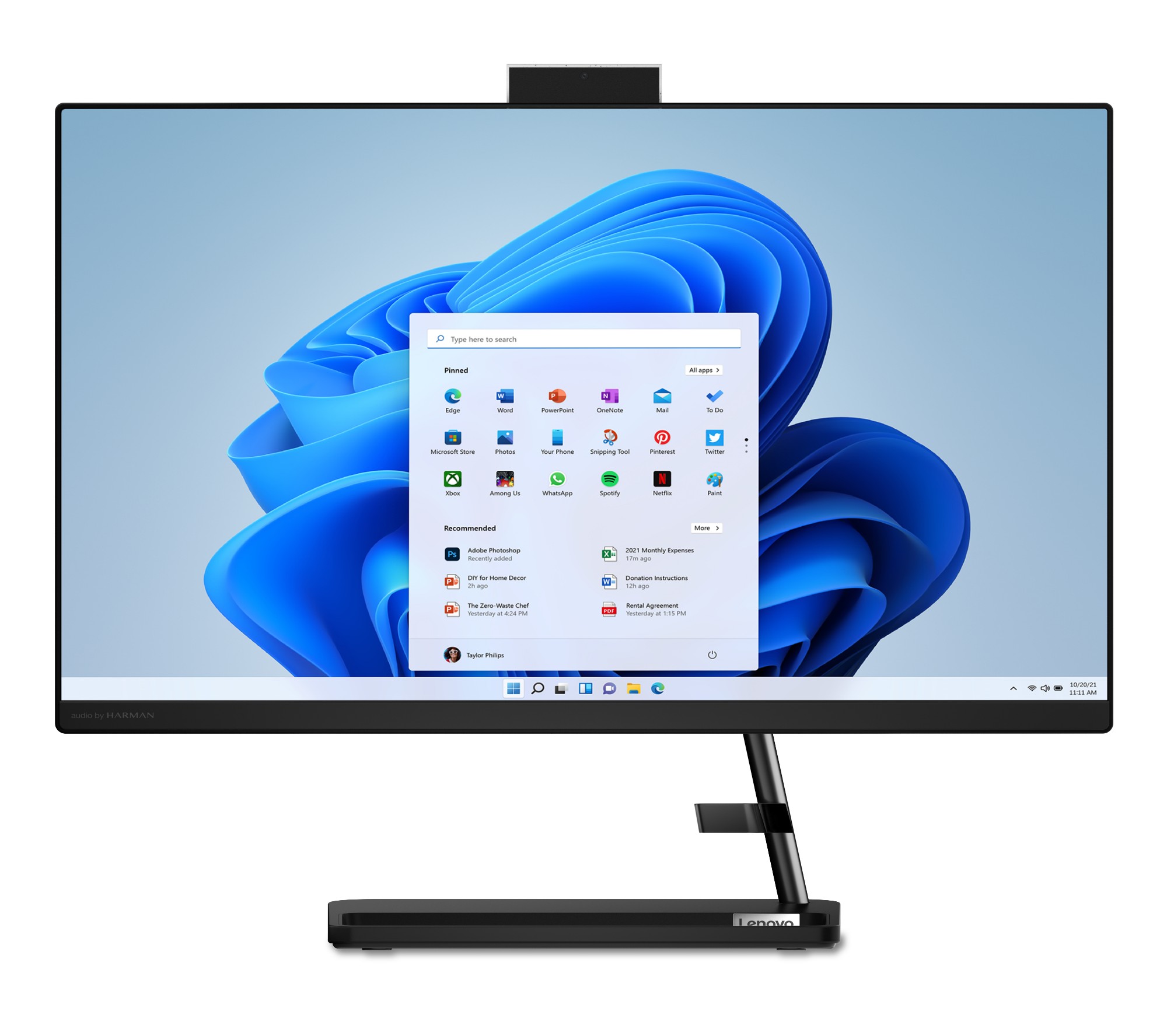 Lenovo 3 23.8 inches i5-13420H 8GB 256GB F0GH00PUUS All-in-One PC