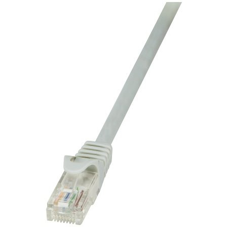 Image of LogiLink 5m RJ-45 Cat5e UTP networking cable Grey U/UTP (UTP)