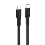 Belkin USB-C to USB-C Braided Cable 240W, 9.8ft/3m, Black