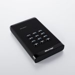 Kanguru diskAshur3 8 TB USB Type-C 3.2 Gen 1 (3.1 Gen 1) Black