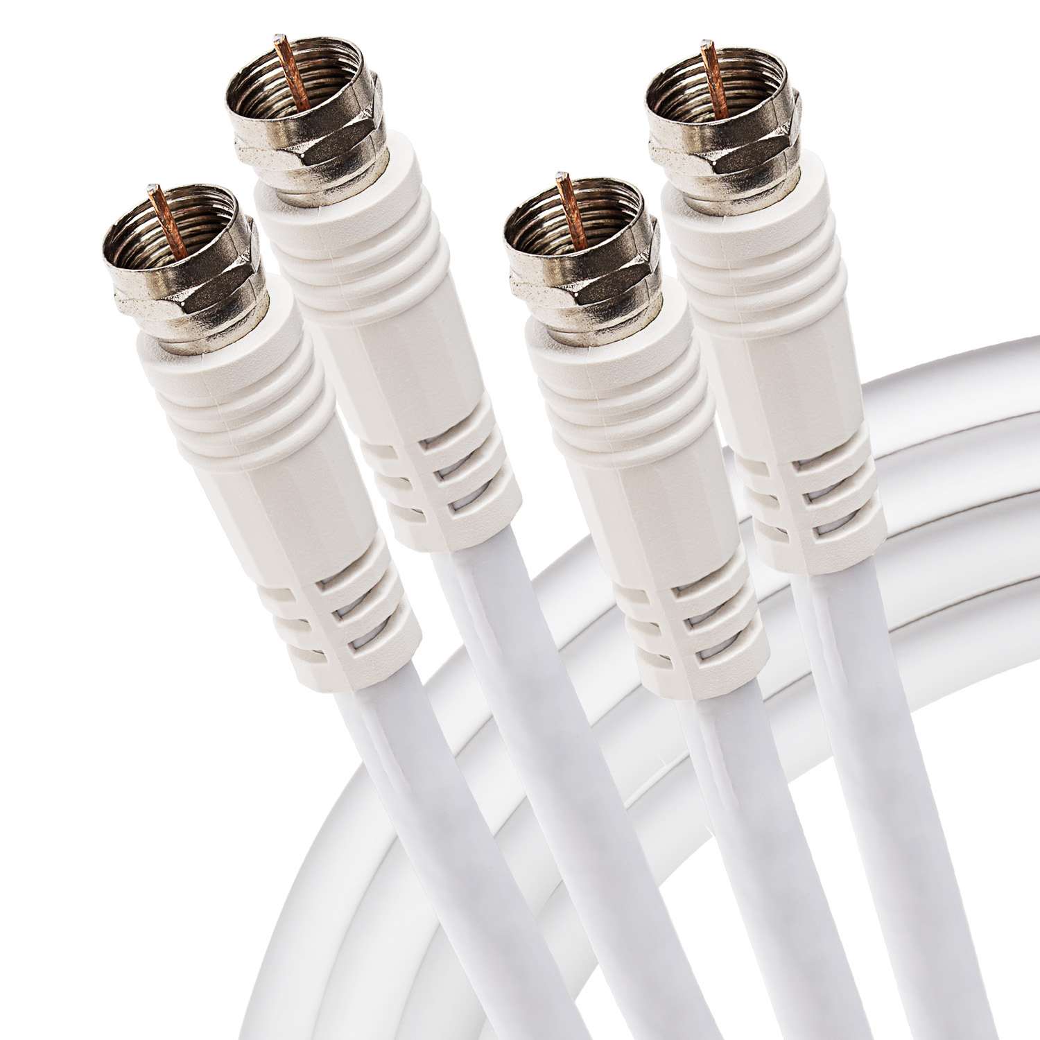 Maplin Twin F Type Male to Twin F Type Male Satellite Aerial Cable 3m