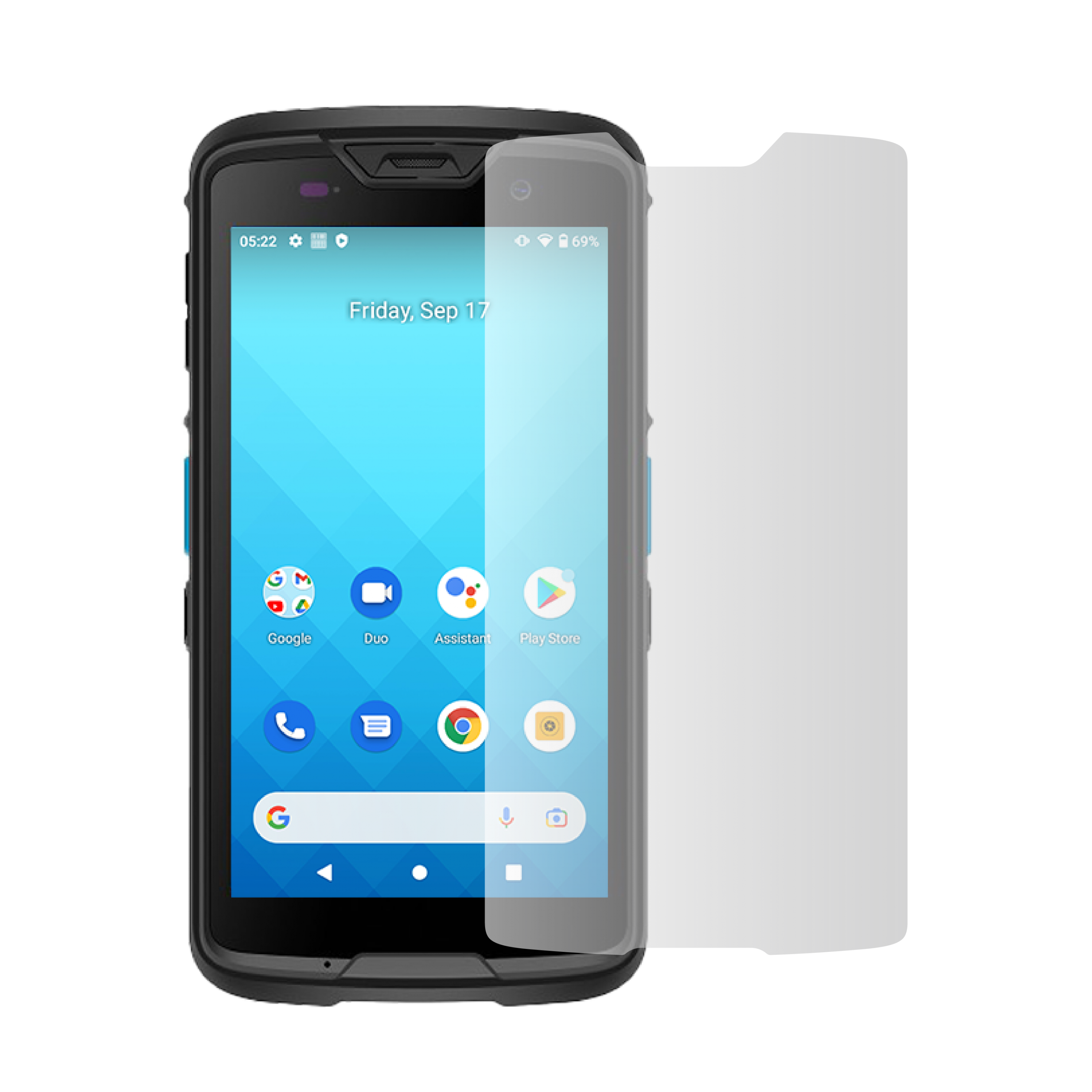 Image of Unitech EA520 9H glass screen protector (132.8mm_68.2mm)