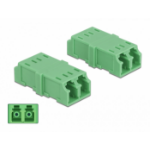 DeLOCK 85924 glasvezeladapter LC 4 stuk(s) Groen