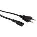 ROLINE Euro Power Cable, 2-pin, black 1.8 m