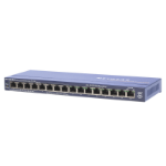 Netgear FS116PEU network switch Fast Ethernet (10/100) Power over Ethernet (PoE)