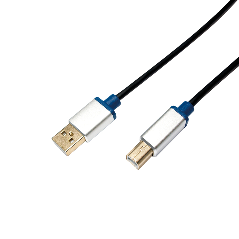 Image of LogiLink 2m, USB2.0-A/USB2.0-B USB cable USB A USB B Black