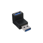 InLine USB 3.0 Adapter Type A male / A female angled 90°