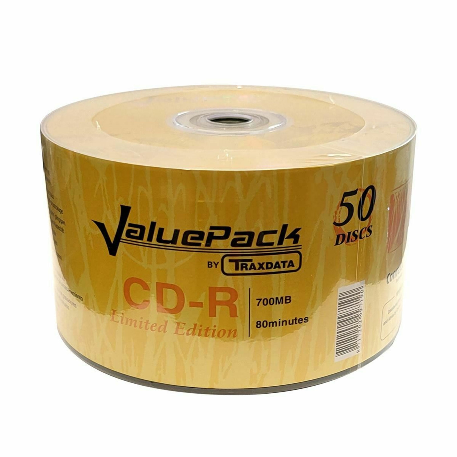 Image of Ritek Traxdata CD-R 52X 50PK Logo