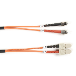 Black Box Value Line ST–SC 3m InfiniBand/fibre optic cable 118.1" (3 m) OFC Orange