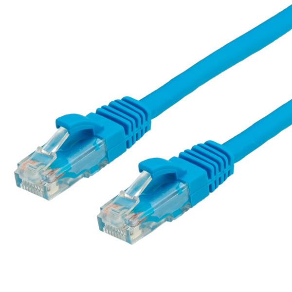 Image of Value 2m UTP Cat.6a networking cable Blue Cat6a U/UTP (UTP)