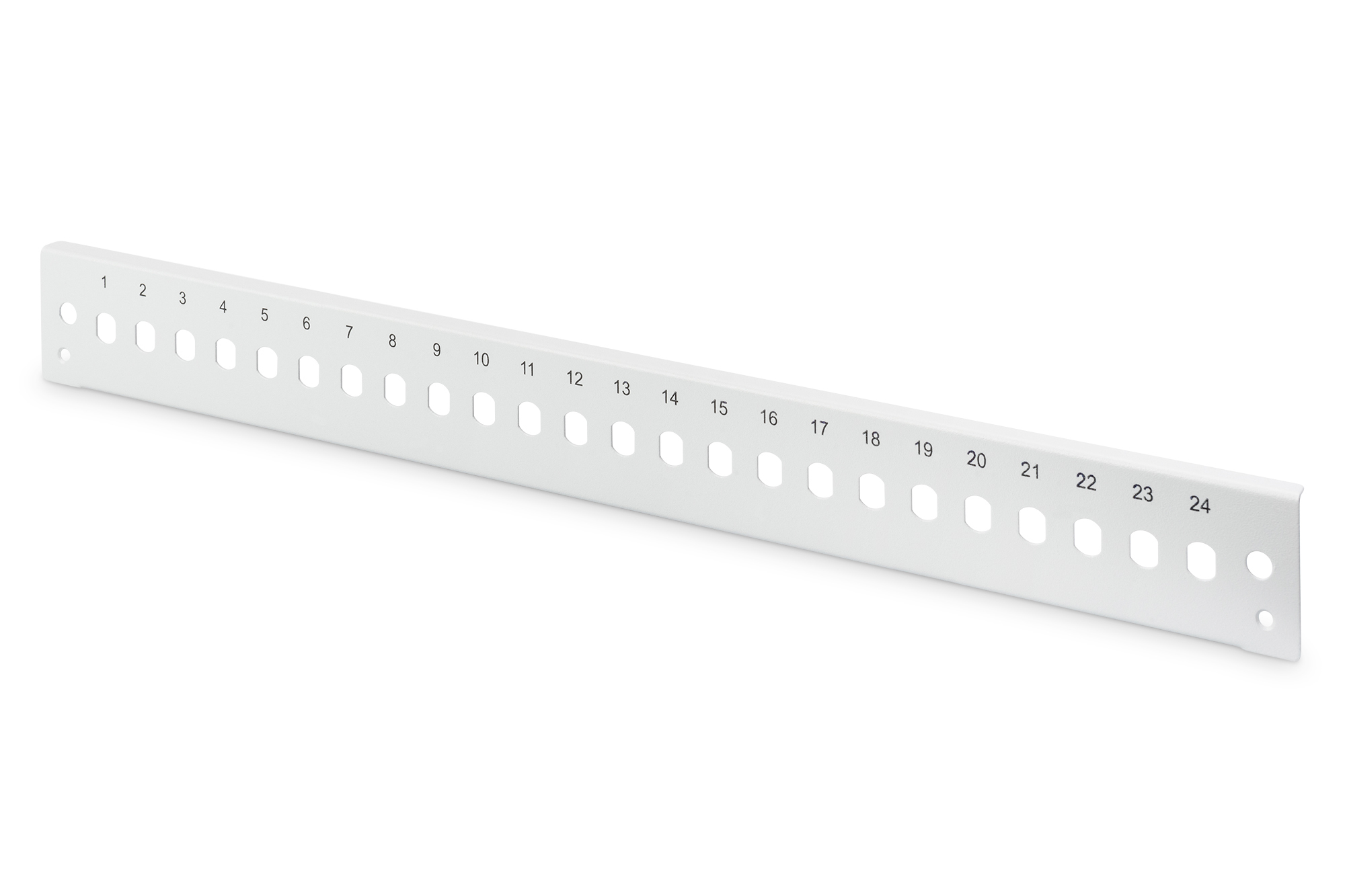 Image of Digitus Fiber Optic Splice Box Front Panel, quick lock, 24x ST SX, 1U