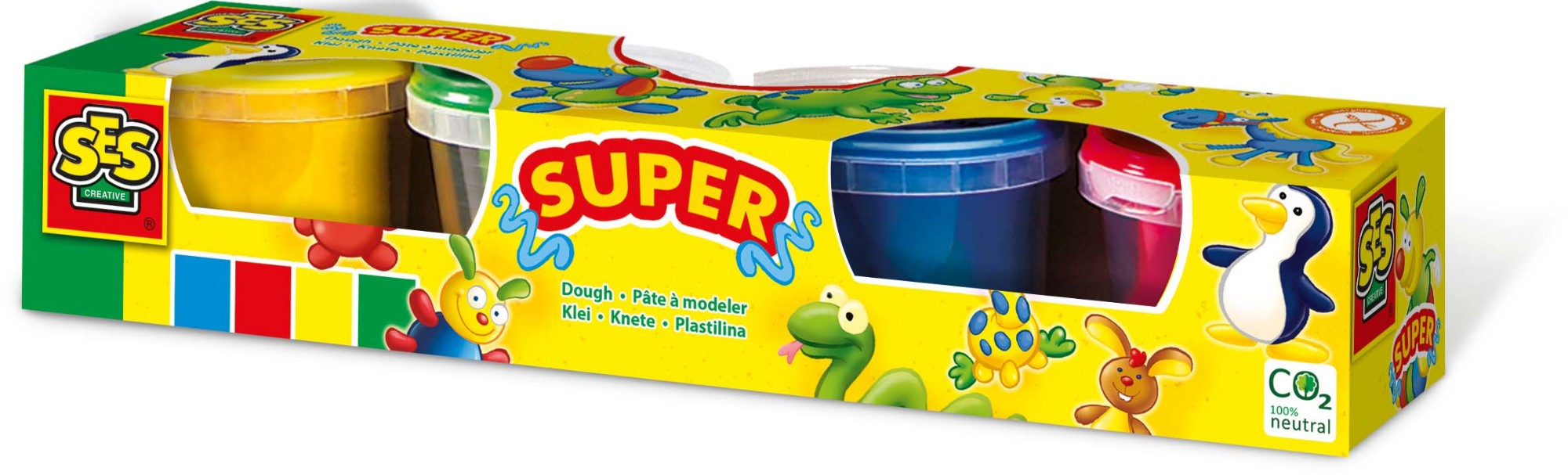 SES Creative Dough 4x90gr