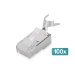 Digitus Modular Plug for Round Cable, CAT 6A, shielded - 100 pieces