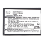 CoreParts MOBX-BAT-OT665SL mobiele telefoon onderdeel Batterij/Accu Zwart