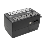 Tripp Lite INTERNET550U UPS Standby de 550VA 300W - 10 Tomacorrientes NEMA 5-15R, 120V, 50Hz / 60Hz, USB, Clavija 5-15P, Instalación en Pared o Escritorio