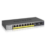 NETGEAR GS110TP Managed L2/L3/L4 Gigabit Ethernet (10/100/1000) Power over Ethernet (PoE) Gray