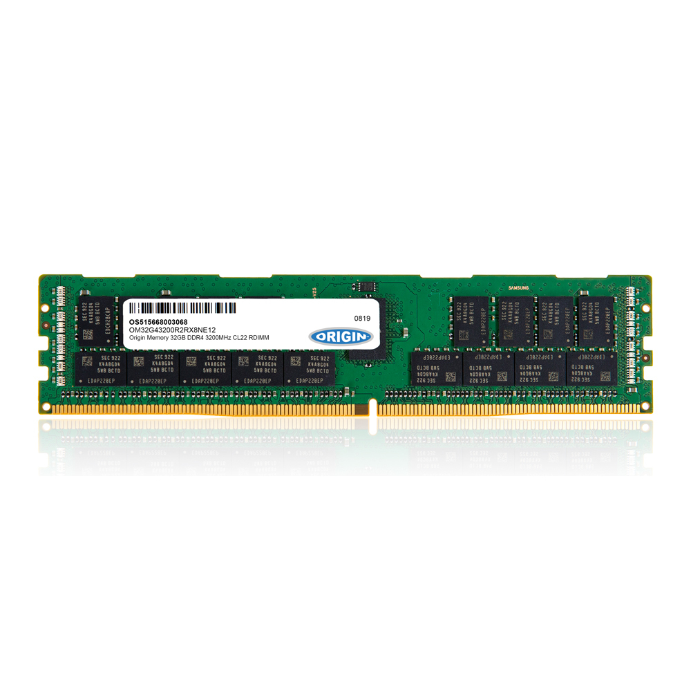 Image of Origin Storage 32GB DDR4 3200MHz RDIMM 2Rx4 ECC 1.2V